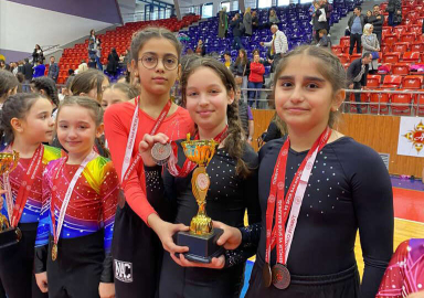 CİMNASTİK MÜSABAKALARI TAMAMLANDI