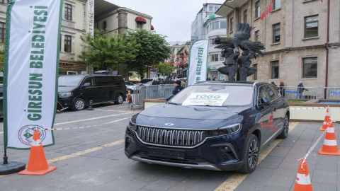 Giresun Belediyesi Makam Aracı “Togg” Oldu