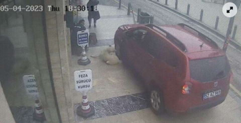 Vicdansız sürücü!