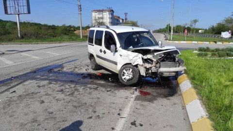 Ünye’de Kaza: 2 Yaralı
