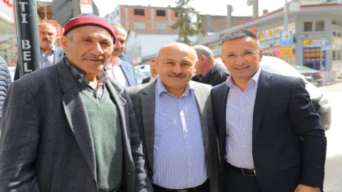 YÜKSEL, CUMHURBAŞKANI ERDOĞAN İÇİN SAHADA