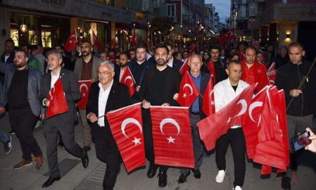 ORDU'DA "GENÇLİK YÜRÜYÜŞÜ" DÜZENLENDİ
