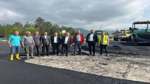 Aybastı’da Mahalle Yollarına Sıcak Asfalt!