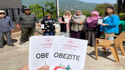 Kumru’da Vatandaşlara Obezite Bilgilendirmesi