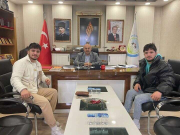 İKİZ MİLLİLERDEN BAŞKANA ZİYARET