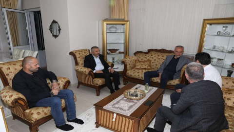 ŞAHİN'E BAŞKAN POYRAZ'DAN ZİYARET