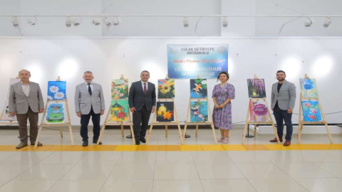 “KARDEŞ İÇİN EL ELE” SERGİSİ AÇILDI