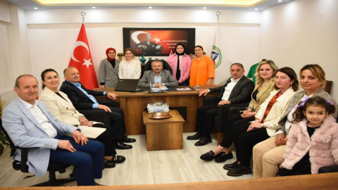 Ünye Ak Parti'den Sanayi Esnaf Odasına Ziyaret!