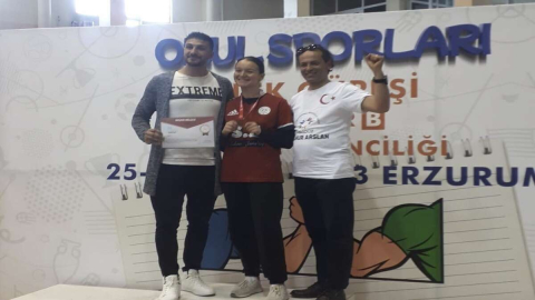 Bu Gurur Kabadüz’ün: ‘Nisanur Türkiye Dördüncüsü’