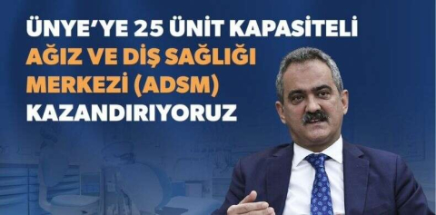Ünye’ye Ağız ve Diş Sağlığı Müjdesi!
