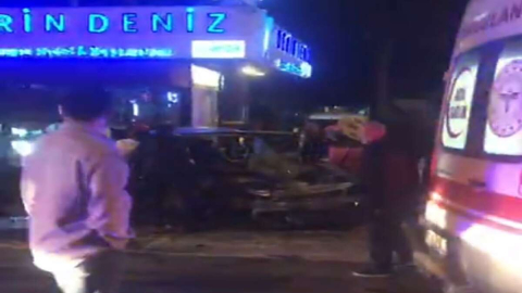 BOLAMAN’DA KAZA: 4 YARALI