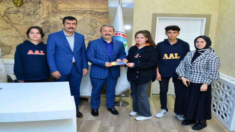 Anadolu Lisesi'nden Başkan Demirci'ye Ziyaret
