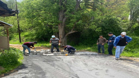 Mesudiye'den Mahalle Yollarında Onarım Seferberliği