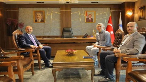 İl Sağlık Müdüründen Başkan Kibar’a Ziyaret
