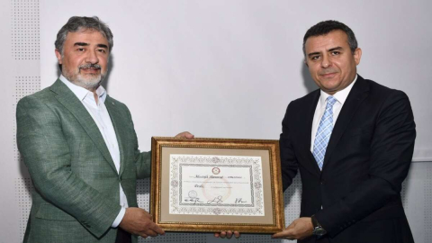 MİLLETVEKİLİ HAMARAT MAZBATASINI ALDI
