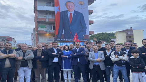 Çaybaşı, 13. Cumhurbaşkanını Kutladı