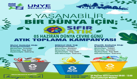 ÇEVRE GÜNÜNDE ANLAMLI KAMPANYA