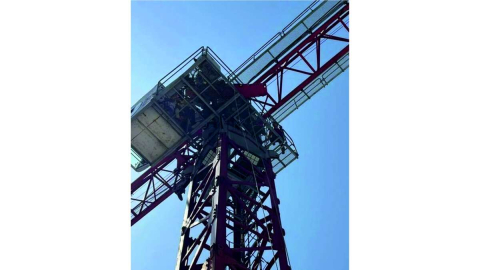 METRELERCE YÜKSEKLİKTE KORKU DOLU ANLAR