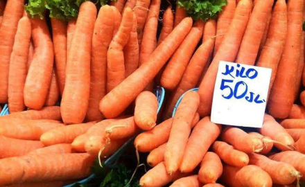 Soğandan sonra havuç dikkatleri üzerine çekti