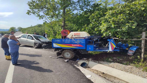 YİNE PAT PAT YİNE KAZA: 4 YARALI