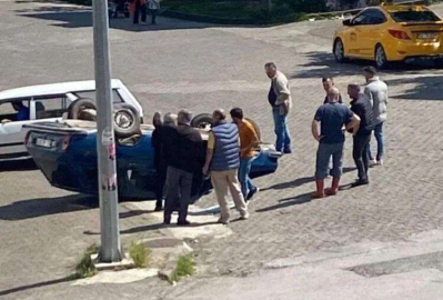 ALTINORDU’DA ARAÇ TAKLA ATTI