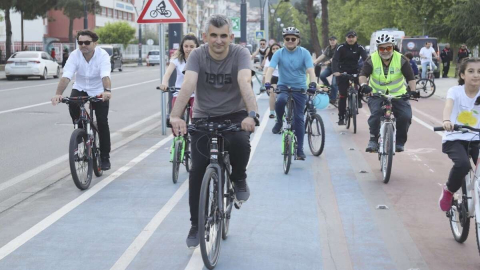 PEDALLAR SAĞLIK İÇİN ÇEVRİLDİ