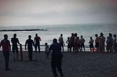 DENİZDE KORKU DOLU ANLAR!