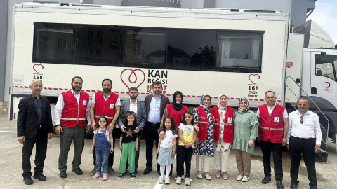 KABADÜZ’DEN KAN BAĞIŞINA BÜYÜK DESTEK