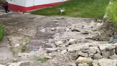 Bozdoğan’da Heyelan Oldu