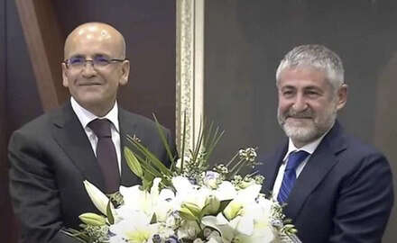 BAKAN ŞİMŞEK GÖREVİ DEVRALDI