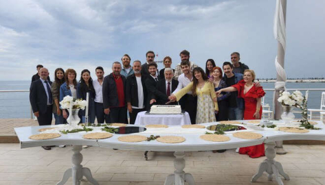 ATV YÖNETİMİNDEN DİZİ SETİNE ZİYARET