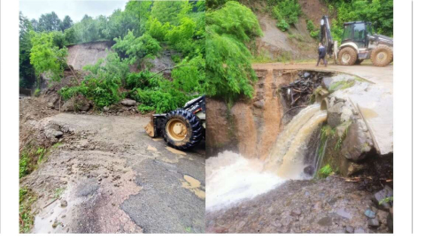 ORDU’DA YOLLAR KAPANDI, DERELER TAŞTI