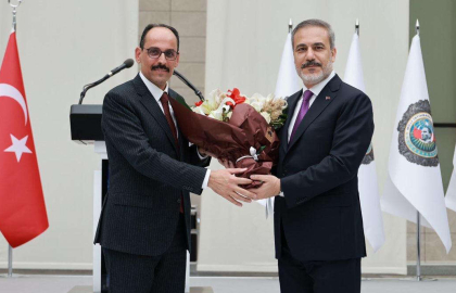 İbrahim Kalın, MİT Başkanlığı görevini devraldı