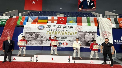 Balkan Şampiyonlarından Ordu’ya 3 Madalyon