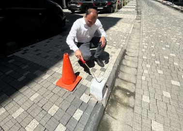 Başkan Erol Dinç Kolları Sıvadı