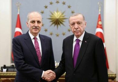 Cumhurbaşkanı Erdoğan, Kurtulmuş’u Tebrik Etti