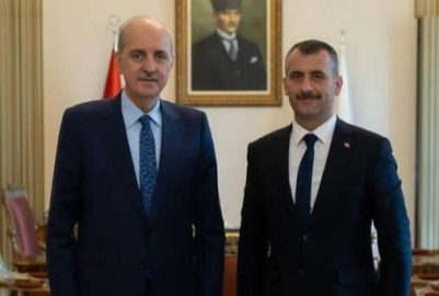 BAŞKAN SEMİZ’DEN KURTULMUŞ’A ZİYARET