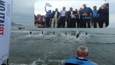 ORDU’DA TRİATLON HEYECANI BAŞLADI