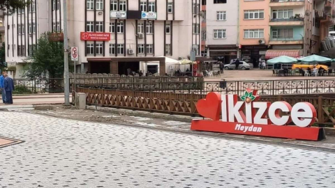 İkizce’de Meydan Projesi Tamamlandı