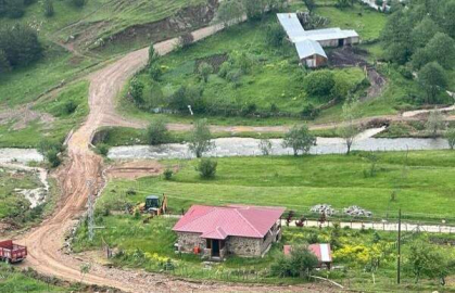KABADÜZ’DE YAYLA YOLU SELE TESLİM