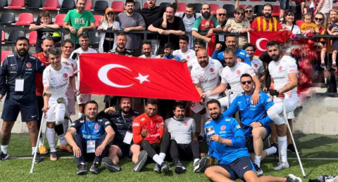 Ampute Milliler, İspanya'yı 4 golle geçti