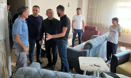 Vali Sonel'den Geçmiş Olsun Ziyareti