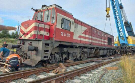 Samsun-Sivas demiryolu tekrar ulaşıma açıldı