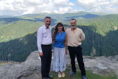 BAŞKAN KAYA DİZİ SETİNDE