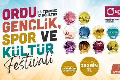 GENÇLİK FESTİVALİ BAŞLIYOR