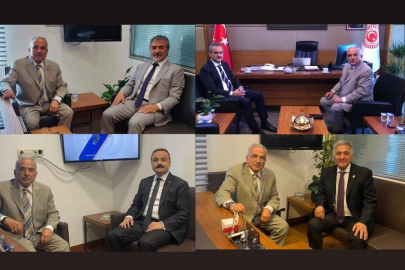 BAŞKAN GÜLER’DEN VEKİLLERE ZİYARET