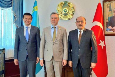 USİAD GENEL BAŞKANI KILIÇ’DAN KAZAKİSTAN BÜYÜKELÇİSİ’NE ZİYARET