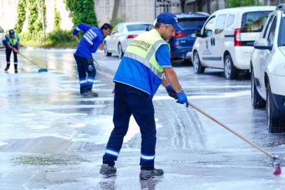 FATSA'DA  TEMİZLİK SEFERBERLİĞİ