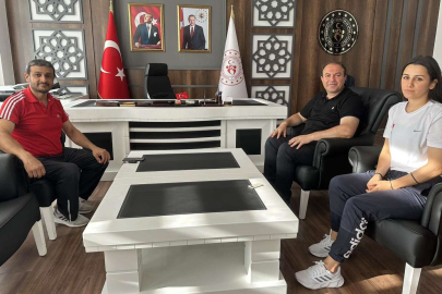 Milli Takım Temsilcisi Genç’i Ziyaret Etti