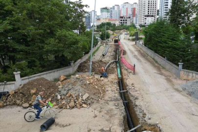 DOLUNAY'DA ALTYAPI ÇALIŞMALARI DEVAM EDİYOR